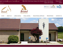 Tablet Screenshot of bristolvetservice.com